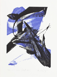 O. T.
2000
Lithografie
40 x 30 cm
Auflage: 100 num. /20 röm. /5 EA Exemplare, hier Probe
WVZ 191